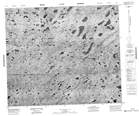 053J10 No Title Canadian topographic map, 1:50,000 scale