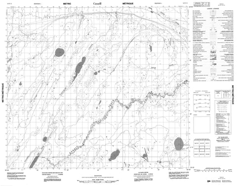 053N15 No Title Canadian topographic map, 1:50,000 scale