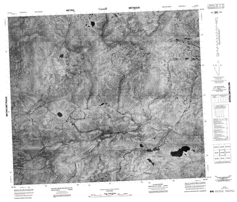 053O08 No Title Canadian topographic map, 1:50,000 scale