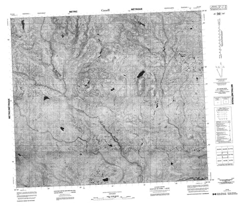 053O09 No Title Canadian topographic map, 1:50,000 scale