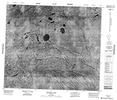 053P06 Mathew Lake Canadian topographic map, 1:50,000 scale