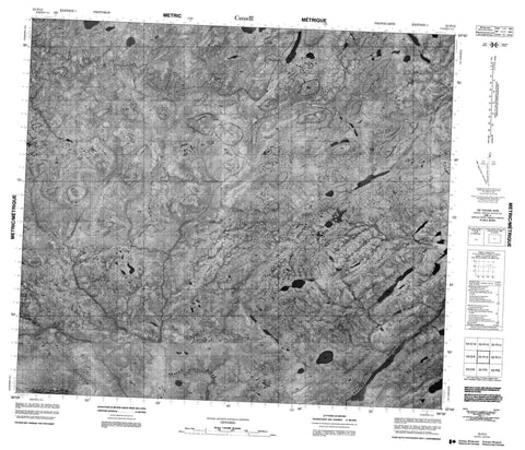053P12 No Title Canadian topographic map, 1:50,000 scale