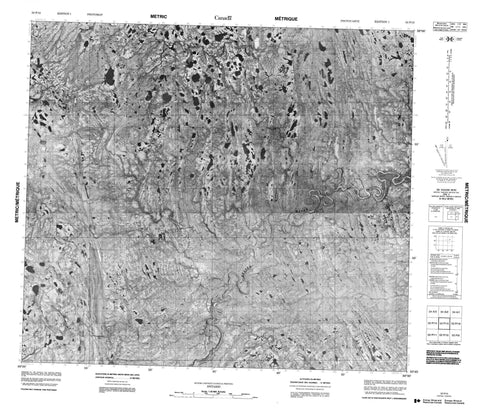 053P15 No Title Canadian topographic map, 1:50,000 scale