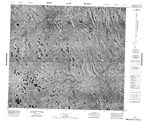 054A02 No Title Canadian topographic map, 1:50,000 scale