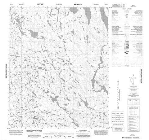 056F14 No Title Canadian topographic map, 1:50,000 scale