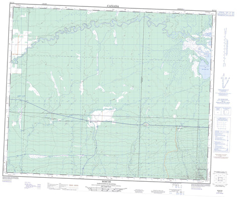 063C13 Roscoe Canadian topographic map, 1:50,000 scale