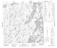 065D06 Dehoux Bay Canadian topographic map, 1:50,000 scale