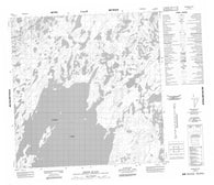 065D09 Simons Island Canadian topographic map, 1:50,000 scale