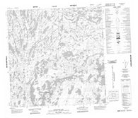 065D16 Linklater Lake Canadian topographic map, 1:50,000 scale