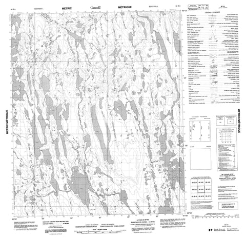 066H04 No Title Canadian topographic map, 1:50,000 scale