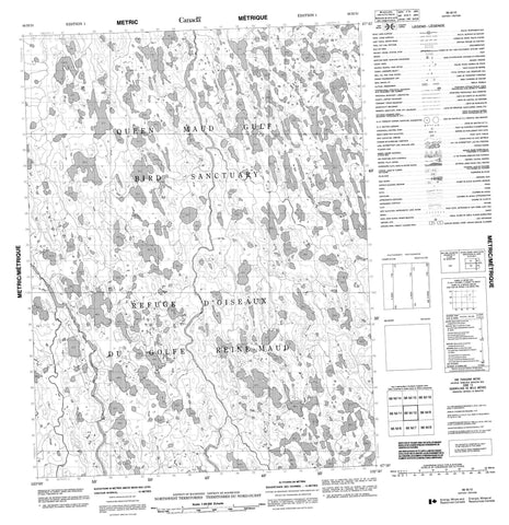 066M10 No Title Canadian topographic map, 1:50,000 scale