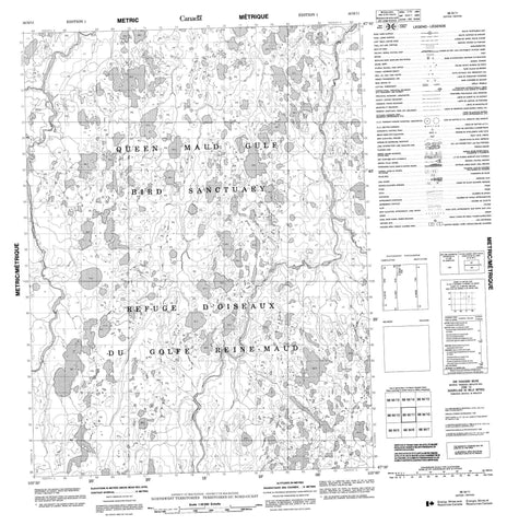 066M11 No Title Canadian topographic map, 1:50,000 scale