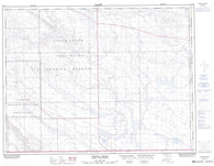 072E01 Cripple Creek Canadian topographic map, 1:50,000 scale