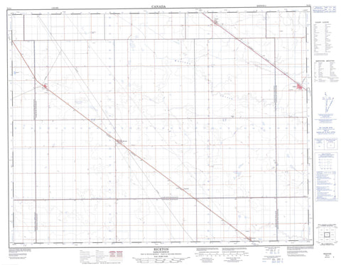 072I01 Riceton Canadian topographic map, 1:50,000 scale