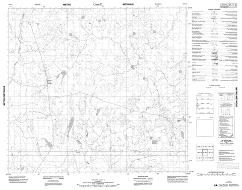 074E02 No Title Canadian topographic map, 1:50,000 scale