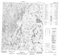 076B10 No Title Canadian topographic map, 1:50,000 scale
