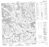 076C10 No Title Canadian topographic map, 1:50,000 scale