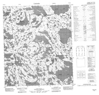 076C14 No Title Canadian topographic map, 1:50,000 scale