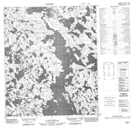 076F04 No Title Canadian topographic map, 1:50,000 scale