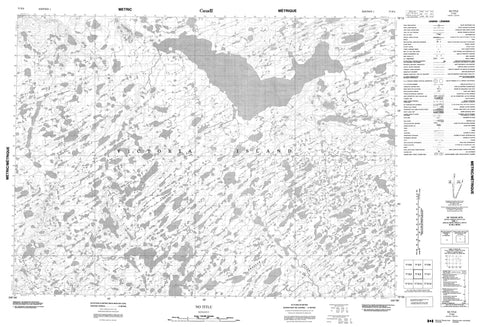 077E02 No Title Canadian topographic map, 1:50,000 scale