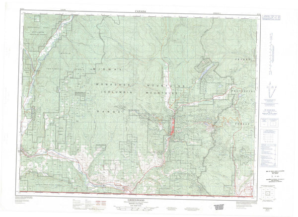 082E02 Greenwood Canadian topographic map, 1:50,000 scale