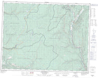 082E06 Beaverdell Canadian topographic map, 1:50,000 scale