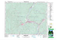 082F04 Rossland Trail Canadian topographic map, 1:50,000 scale