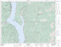 082F10 Crawford Bay Canadian topographic map, 1:50,000 scale