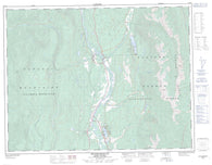 082G13 Skookumchuck Canadian topographic map, 1:50,000 scale