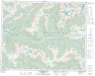 082M09 Goldstream River Canadian topographic map, 1:50,000 scale