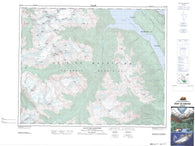 082N12 Mount Sir Sandford Canadian topographic map, 1:50,000 scale