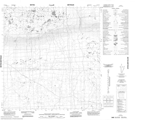 085E13 No Title Canadian topographic map, 1:50,000 scale