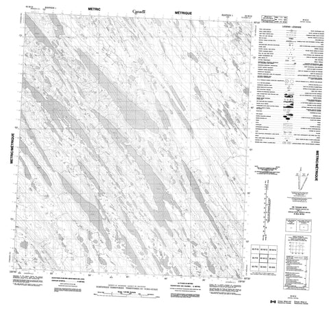 085M12 No Title Canadian topographic map, 1:50,000 scale