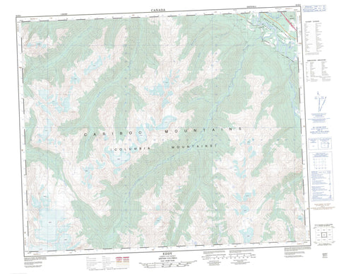 093H01 Eddy Canadian topographic map, 1:50,000 scale