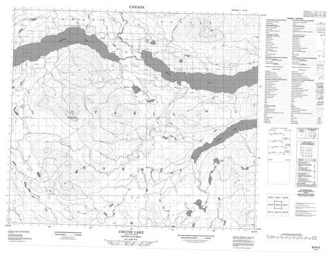 093N02 Chuchi Lake Canadian topographic map, 1:50,000 scale