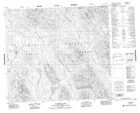 094D01 Nanitsch Lake Canadian topographic map, 1:50,000 scale