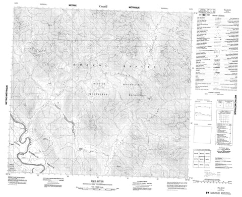 094F06 Paul River Canadian topographic map, 1:50,000 scale