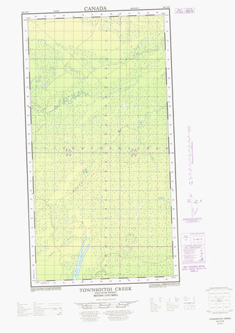 094I10E Townsoitoi Creek Canadian topographic map, 1:50,000 scale