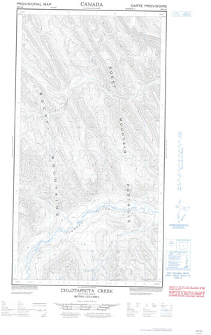 094K08E Chlotapecta Creek Canadian topographic map, 1:50,000 scale
