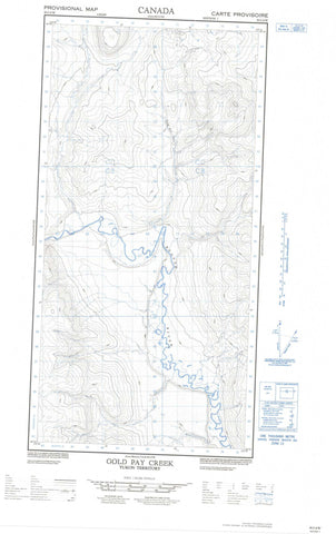 095C06W Gold Pay Creek Canadian topographic map, 1:50,000 scale