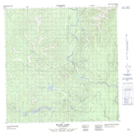 095D12 Hulse Lake Canadian topographic map, 1:50,000 scale