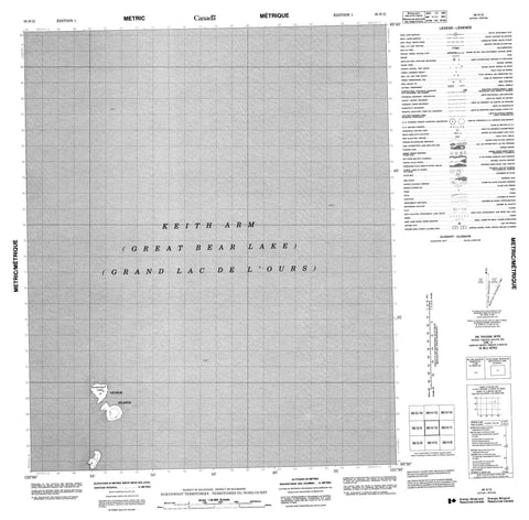 096H12 No Title Canadian topographic map, 1:50,000 scale