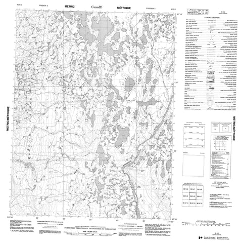 096N02 No Title Canadian topographic map, 1:50,000 scale