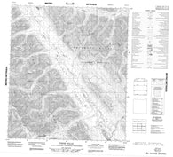105O15 Thor Hills Canadian topographic map, 1:50,000 scale