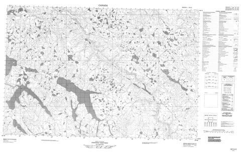 107A03 No Title Canadian topographic map, 1:50,000 scale