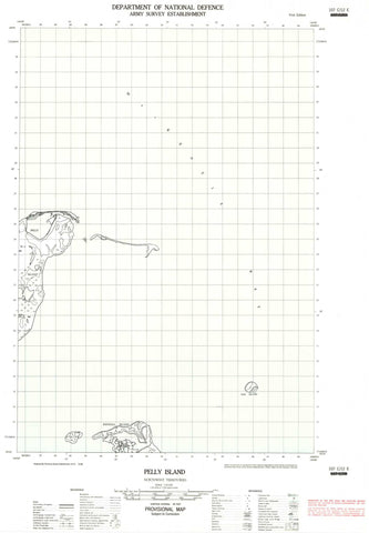 107C12E Pelly Island Canadian topographic map, 1:50,000 scale