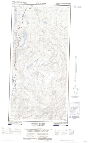 115H02W Hutshi Lakes Canadian topographic map, 1:50,000 scale