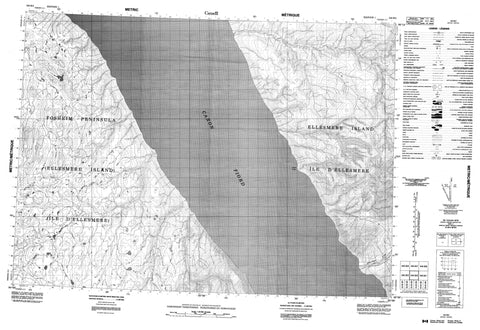 340B02 No Title Canadian topographic map, 1:50,000 scale