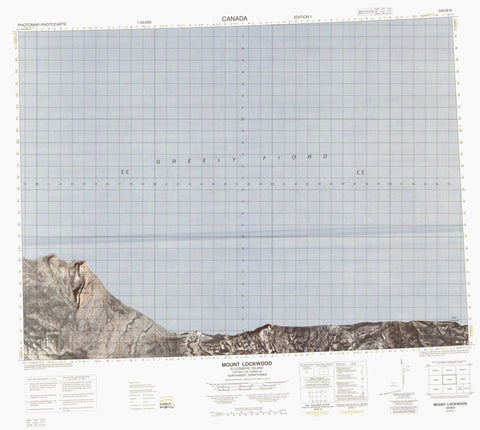 340B06 Mount Lockwood Canadian topographic map, 1:50,000 scale