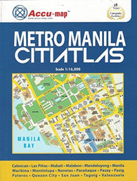 Buy map Manila Metro CitiAtlas